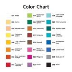 VIOLETTO Long Soft Pastels Set - 24 Vibrant Colors, Acid-Free and Non-Toxic, Ideal for Drawing, Blending, and Shading, Perfect for Artists, Students, Beginners and Creative Projects