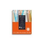 Fabriano Studio Hot Press Watercolor Pad, 8 x 10, White