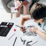 Kird Barken 33 Piece Sketching Pencil Set - 5H to 14B Pencils, Charcoal Pencils, Charcoal Sticks,Graphite Sticks,Painting tools – drawing pencil set for Beginners, Artists, Students, Kids