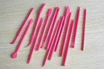 yueton 14pcs Set Plastic Crafts Clay Modeling Tool for Shaping and Sculpting (Hot Pink)