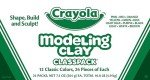 Crayola Modeling Clay Classpack (24 Packs), Bulk Modeling Clay for Kids, 12 Colors, Nontoxic, Classroom Supplies for Kids Arts & Crafts