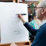 5 Sets 110PCS Sketch Drawing Tools Blending Stumps for Drawing Supplies, Paper Art Blenders Sketch Drawing Tools with Sketch Wipe Scrapers Rub Sponge Wiper Pencils for Artist