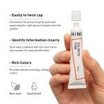 HIMI Gouache Paint Tube Set -24 Colors 12ml, with Rich Pigments, Gouache paint Non-Toxic, suitable for Beginners, Artists, and Hobby Painters. Beautiful Gifts for Art Supplies Painting（24 colors）