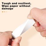 Pencil Erasers, White Erasers for Art, School, Office, Pack of 6