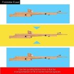 MEEDEN Large H-Frame Easel - Wooden Easel Stand for Display & Painting, Holds Canvases Up to 78", "Natural Color