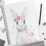 FIXSMITH 5.5"X8.5" Sketch Book | 100 Sheets (68 lb/100gsm) Sketchbook| Acid Free Drawing Paper | Spiral Bound Artist Sketch Pad | for Kids, Beginners, Artists & Professionals | Bright White