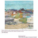 Ampersand Art Supply Hardboard Wood Painting Panel: Museum Series Hardbord, 12" x 16", 1/8 Inch Flat Profile