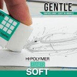Pentel Hi-Polymer Soft Eraser, Pack of 6 (ZES08PF6)
