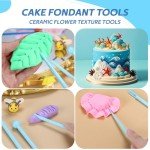 Polymer Clay Tools, Modeling Dotting Tools, Silicone Clay Sculpting Tool, Air Dry Clay Kit for Painting Embossing Scoring Modeling, Nail Art