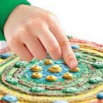 Faber-Castell 3D Sand Painting Kit for Kids: Create 5 Sand Art Pictures, DIY Arts and Crafts for Kids Ages 6-8+, Art Projects and Gifts for Girls and Boys, Red, Yellow, Green, Blue and White
