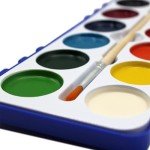 Watercolor Paint Pack with Wood Brushes 12 Washable Colors (0.61 Ounce (Pack of 18))