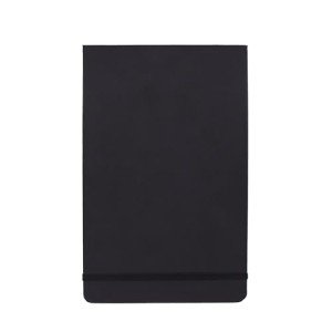 Amazon Basics Art Sketch Book, L Size 5.25" x 8.25", 72 Sheets, Sketch Pads for Drawing, Black