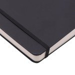 Amazon Basics Art Sketch Book, L Size 5.25" x 8.25", 72 Sheets, Sketch Pads for Drawing, Black