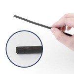 Pacific Arc Artist Vine Charcoal, Medium, Black 12 Pieces, Artist Vine Charcoal Sticks, Medium and Smooth Drawing Charcoal