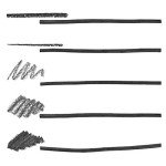 Pacific Arc Artist Vine Charcoal, Medium, Black 12 Pieces, Artist Vine Charcoal Sticks, Medium and Smooth Drawing Charcoal