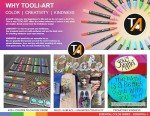 TOOLI-ART Acrylic Paint Pens Assorted Vibrant Markers for Rock Painting, Canvas, Glass, Mugs, Wood, Fabric, Metal, Ceramics. Non Toxic, Quick Dry, Multi-Surface, Lightfast (EXTRA FINE)