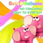 MuseLuxe Air Dry Clay - 64 Pack Modeling Clay Kit with 3 Sculpting Tools,Safe & Non-Toxic,DIY Magic Toys Gift for Boys,Girls,Kids - 32 Colors