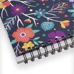 CONDA 8.5"x11" Sketch Book, 100 Sheets (68 lb/100gsm), Spiral Bound Artist Sketch Pad, Durable Acid Free Drawing Paper for Drawing Painting