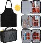 Blisstime 42pcs Pottery Tools, Clay Tools, Sculpting Tools, Pottery Kit, Air Dry Clay Tools, Pottery Clay Kit for Pottery Wheel, DIY Arts and Crafts