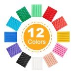 CiaraQ Small Modeling Clay Set, 12 Colors Safe & Non-Toxic Oven Bake Polymer Clay Starter Kit for Kids/Beginners