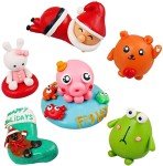 CiaraQ Small Modeling Clay Set, 12 Colors Safe & Non-Toxic Oven Bake Polymer Clay Starter Kit for Kids/Beginners