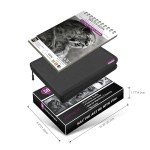 HIFORNY 58 PCS Drawing Kit Sketching Pencil Set,Sketch Pencils Art Supplies with 3-Color Sketchbook,Graphite,Charcoal,Blending Tools,Drawing Pencils for Adults Artists