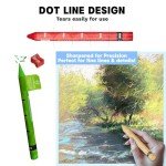 25 Colors Water Soluble Pastels, Watercolor Pastels Set for Beginners and Hobbyists, Includes Sharpener, Palette & Brush for Vibrant Art Creations (Classic)