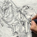 EYEYE Micro Fineliner Pens, Black Drawing Art Pens,12 Archival Pen Waterproof Ink Set Artist Supplies Archival Inking Markers Sketch Outline Pen, Precision Drawing and Sketching Kit