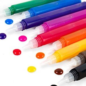Yes Horizon Group USA Suncatcher Paint Pens 10 Pack, 10mL Nontoxic Suncatcher Paint Pens for Window Art, Window Art Paint Refill, Paint Projects, Suncatchers Sold Separately