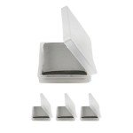 Kneaded Erasers for Artists,Erasers for Drawing Art, Large Size Grey Kneadable Eraser for Drawing Artists, Art Supplies, Art Gum Erasers for Charcoal Pencils, Sketching Supplies (4)