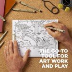 SAKURA Pigma Micron Fineliner Pens - Archival Black Ink Pens - Pens for Writing, Drawing, or Journaling - Assorted Point Sizes - 6 Pack