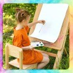 DLOnline 50 PCS White Plastic Watercolor Palette, 6 Well Rectangular Paint Palettes, Paint Tray Palettes, Paint Trays for Kids, for Painting, DIY Craft, Art Painting Class