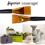 Plaid 50557E Flat Brush, (2-Piece), Gold Taklon