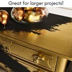 Plaid 50557E Flat Brush, (2-Piece), Gold Taklon