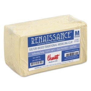 Sculpture House Roma Plastilina Modeling Material white No. 2 - Medium