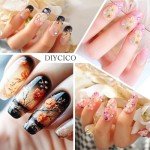 Nail Art Tools 27Pcs Set,Nail Art Brush,Resin Nail Art Palette,5 Pcs Nail Art Sculpture Pen,2-way Acrylic Silicone Engraving Pen Dotting Pen Tools Nail Art Kit for Nail Art DIY