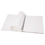 Amazon Basics Sketch Pad for Artists, 67 lb. / 100 gsm, 100 Sheets, 9"x12", White