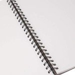 Amazon Basics Sketch Pad for Artists, 67 lb. / 100 gsm, 100 Sheets, 9"x12", White