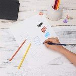 Amazon Basics Sketch Pad for Artists, 67 lb. / 100 gsm, 100 Sheets, 9"x12", White