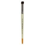 Creative Mark Pastel Smoothies - Paintbrush for Pastel Blending Bristle & Nylon Hair for Blending on Rough Surfaces Short Handle Lacquered Wood Handles - [Soft | Set of 3] White