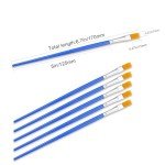 AROIC Paint Brushes Set,120 pcs Nylon Hair Brushes for Acrylic Oil Watercolor Artist Professional Painting Kits