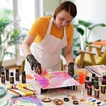 ARTEZA Canvas Boards for Painting, 8 x 10 Inches, Pack of 14, Blank White Canvas Panels for Acrylic, Oil, Gouache, and Tempera Painting Projects