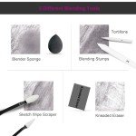 HIFORNY 126 PCS Drawing Kit Sketching Pencil Set,Sketch Pencils Art Supplies with 3-Color Sketchbook,Graphite,Charcoal,Blending Tools,Drawing Pencils for Adults Artists in Zipper Case