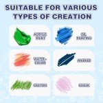 FUMILE Canvas Boards for Painting 8x10, 76 Pack Canvases for Painting Primed Acid Free Blank Canvas Panels for Beginners & Artist, Painting Canvas for Classroom and Painting Parties., White