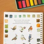 XZGTAND Beginner Watercolor Painting Kit – 12 Colors Paint Set with Brush, Animal-Themed Art Supplies for Adults & Teens (Birds)