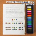 XZGTAND Beginner Watercolor Painting Kit – 12 Colors Paint Set with Brush, Animal-Themed Art Supplies for Adults & Teens (Birds)