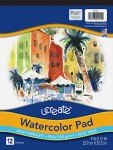 Pacon Watercolor Pad, 90 lb., 9" x 12", 12 Sheets, White