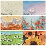 Mifuner Soft Oil Pastels Set (12 Sticks), Single Colors Heavy Oil Pastels Vibrant and Creamy,Pastel Art Supplies for Artists,Gallery Oil Painting Stick,Beginners,Adult Art Drawing Black