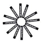 Mifuner Soft Oil Pastels Set (12 Sticks), Single Colors Heavy Oil Pastels Vibrant and Creamy,Pastel Art Supplies for Artists,Gallery Oil Painting Stick,Beginners,Adult Art Drawing Black