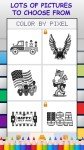 USA Independence Day Color by Number - Free Pixel Art Game - Coloring Book Pages - Happy, Creative & Relaxing - Paint & Crayon Palette - Zoom in & Tap to Color - Share Creations with Friends!